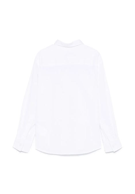 Camicia con ricamo PAOLO PECORA KIDS | PP4042GESSO
